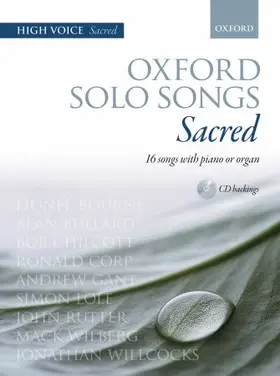 Oxford |  Oxford Solo Songs: Sacred | Buch |  Sack Fachmedien