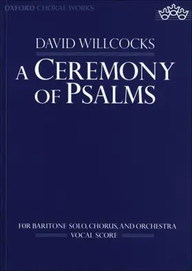 A Ceremony of Psalms | Sonstiges |  Sack Fachmedien