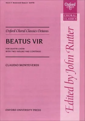 Rutter |  Beatus vir | Buch |  Sack Fachmedien