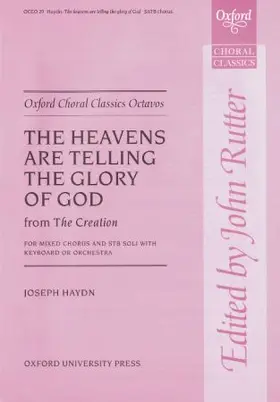 Haydn / Rutter |  The heavens are telling (from The Creation) | Buch |  Sack Fachmedien