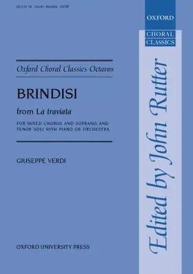 Rutter |  Brindisi from La traviata | Sonstiges |  Sack Fachmedien
