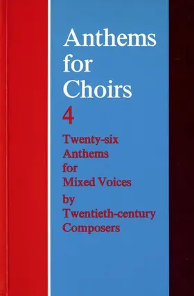 Morris |  Anthems for Choirs 4 | Buch |  Sack Fachmedien