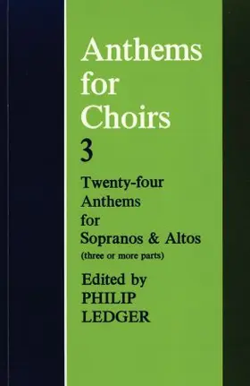 Ledger |  Anthems for Choirs 3 | Buch |  Sack Fachmedien