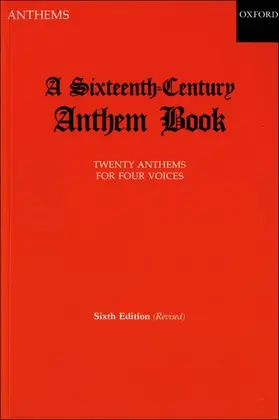 Morris |  A Sixteenth-Century Anthem Book | Buch |  Sack Fachmedien