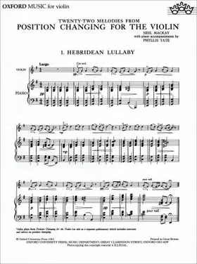 Mackay |  Position Changing for Violin | Buch |  Sack Fachmedien