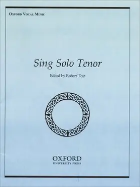 Tear |  Sing Solo Tenor | Sonstiges |  Sack Fachmedien