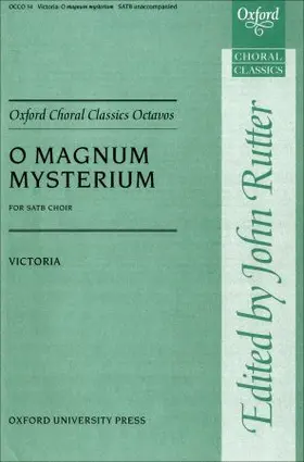 Rutter |  O magnum mysterium | Sonstiges |  Sack Fachmedien
