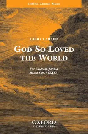 God so loved the world | Sonstiges |  Sack Fachmedien