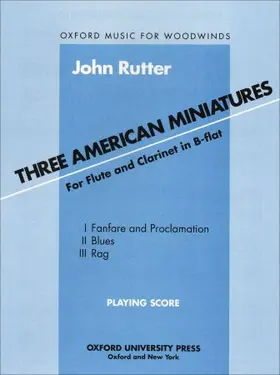  Three American Miniatures | Sonstiges |  Sack Fachmedien