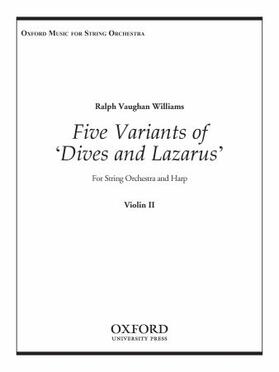 Vaughan Williams | Five Variants on 'Dives and Lazarus' | Buch | 978-0-19-386649-2 | sack.de