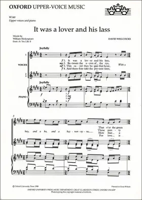  It was a lover and his lass | Sonstiges |  Sack Fachmedien