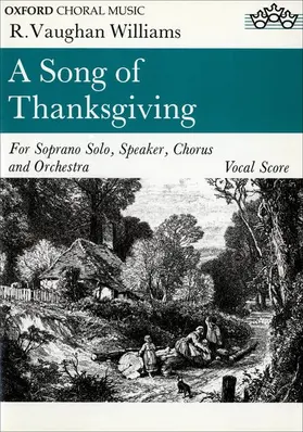 Vaughan Williams |  A Song of Thanksgiving | Buch |  Sack Fachmedien