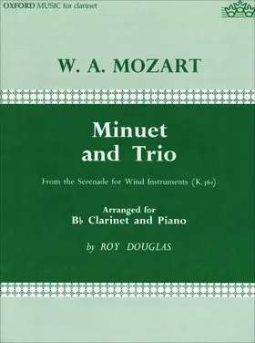 Mozart |  Minuet and Trio | Buch |  Sack Fachmedien