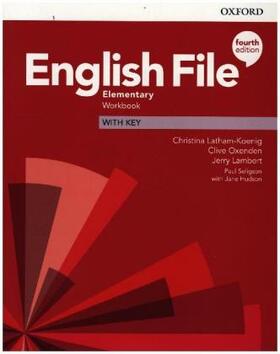 Latham-Koenig / Oxenden / Lambert |  English File: Elementary: Workbook with Key | Buch |  Sack Fachmedien