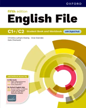 Latham-Koenig / Oxenden / Chomacki |  English File fifth edition: C1+/C2: Student Book & Workbook with key with Digital Pack | Buch |  Sack Fachmedien