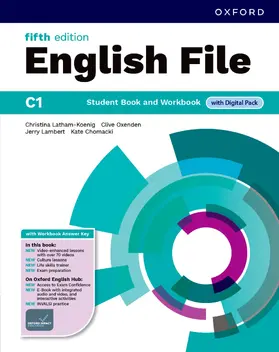 Latham-Koenig / Oxenden / Lambert |  English File fifth edition: C1: Student Book & Workbook with key with Digital Pack | Buch |  Sack Fachmedien