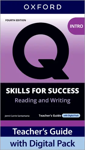 Bixby / McVeigh / McClure |  Q: Skills for Success Fourth Edition Intro Level Reading and Writing Teacher's Guide with Digital Pack | Buch |  Sack Fachmedien