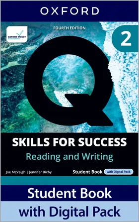 McVeigh / Bixby / Brooks |  Q: Skills for Success Fourth Edition Level 2 Reading and Writing Student Book with Digital Pack | Buch |  Sack Fachmedien