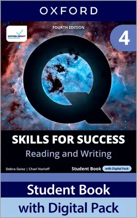 Daise / Norloff / Freire |  Q: Skills for Success Fourth Edition Level 4 Reading and Writing Student Book with Digital Pack | Buch |  Sack Fachmedien