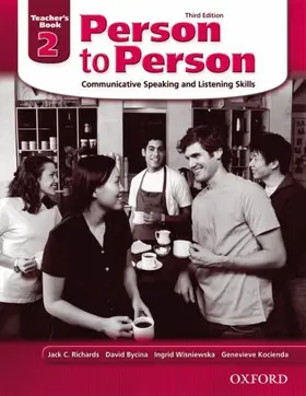 Richards / Bycina / Wisniewska | Person to Person, Third Edition Level 2: Teacher's Book | Buch | 978-0-19-430220-3 | sack.de