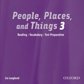 Lougheed |  People, Places, and Things 3: Audio CD | Sonstiges |  Sack Fachmedien