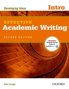 Savage |  Effective Academic Writing, Intro: Developing Ideas | Buch |  Sack Fachmedien
