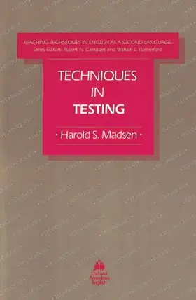 Madsen |  Techniques in Testing | Buch |  Sack Fachmedien