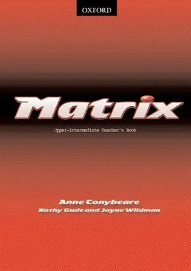 Gude / Wildman |  Matrix Upper-Intermediate: Teacher's Book | Buch |  Sack Fachmedien