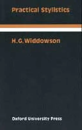 Widdowson |  Practical Stylistics | Buch |  Sack Fachmedien