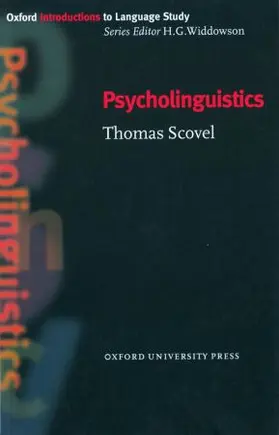 Scovel |  Psycholinguistics | Buch |  Sack Fachmedien