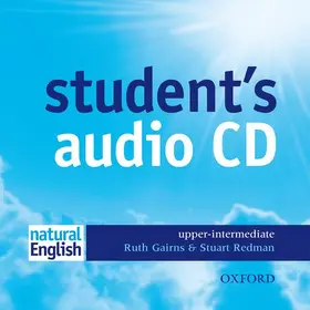 Gairns / Redman |  natural English Upper-Intermediate: Student's Audio CD | Sonstiges |  Sack Fachmedien
