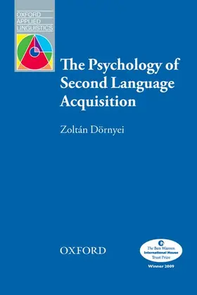 Dörnyei |  The Psychology of Second Language Acquisition | Buch |  Sack Fachmedien
