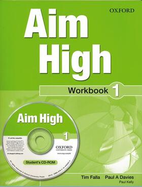 Falla / Davies / Kelly |  Aim High Level 1 Workbook & CD-ROM | Buch |  Sack Fachmedien