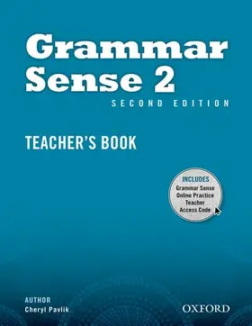  Grammar Sense: 2: Teacher's Book with Online Practice Access Code Card | Buch |  Sack Fachmedien