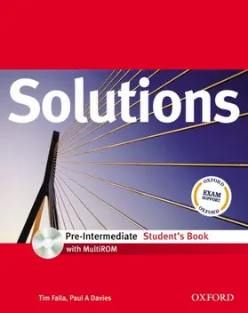 Falla / Davies |  Solutions: Pre-Intermediate: Student's Book with MultiROM Pack | Buch |  Sack Fachmedien