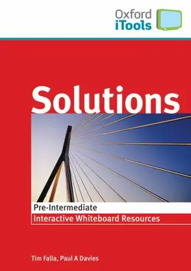  Solutions iTools: Pre-Intermediate | Buch |  Sack Fachmedien