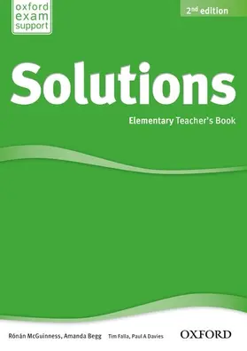  Solutions: Elementary: Teacher's Book | Buch |  Sack Fachmedien