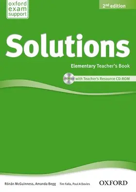  Solutions: Elementary: Teacher's Book and CD-ROM Pack | Buch |  Sack Fachmedien