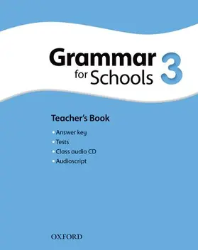 Oxford Grammar for Schools: 3: Teacher's Book and Audio CD Pack | Buch |  Sack Fachmedien