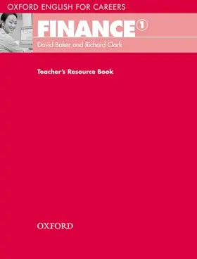  Oxford English for Careers:: Finance 1: Teachers Resource Book | Buch |  Sack Fachmedien