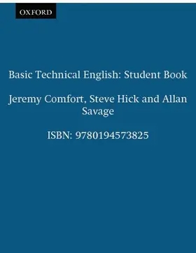 Comfort / Hick / Savage |  Basic Technical English: Student's Book | Buch |  Sack Fachmedien