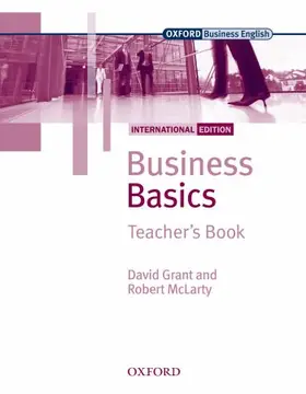 Grant / McLarty |  Business Basics International Edition: Teacher's Book | Buch |  Sack Fachmedien