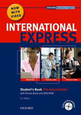 Taylor / Lane / Harding |  International Express Pre Intermediate. Student's Book with Pocket Book and DVD-ROM | Buch |  Sack Fachmedien