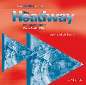 Soars |  New Headway: Pre-Intermediate Third Edition: Class Audio CDs (3) | Sonstiges |  Sack Fachmedien