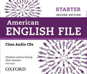  American English File: Starter: Class Audio CDs | Sonstiges |  Sack Fachmedien
