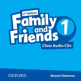  Family and Friends: Level 1: Class Audio CDs | Sonstiges |  Sack Fachmedien