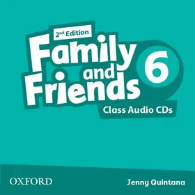  Family and Friends: Level 6: Class Audio CDs | Sonstiges |  Sack Fachmedien