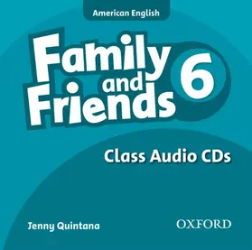  Family and Friends American Edition: 6: Class CD | Sonstiges |  Sack Fachmedien