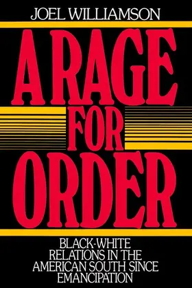 Williamson |  A Rage for Order | Buch |  Sack Fachmedien