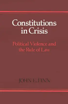 Finn |  Constitutions in Crisis | Buch |  Sack Fachmedien